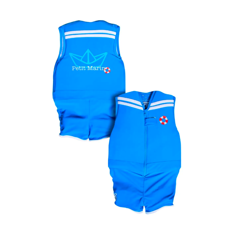 Maillot de bain flottant : Petit marin Bleu