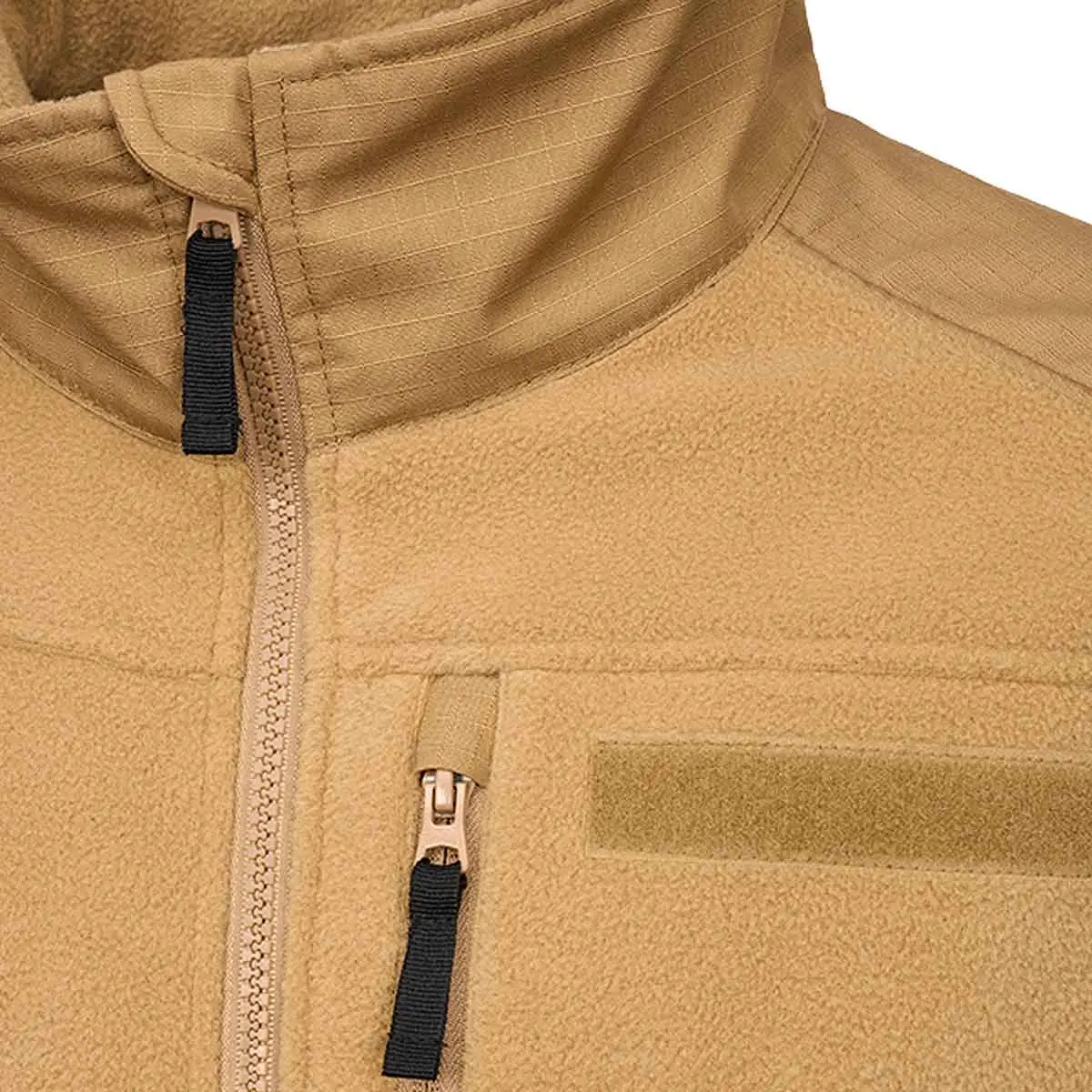 Fleecejacke Ripstop beige