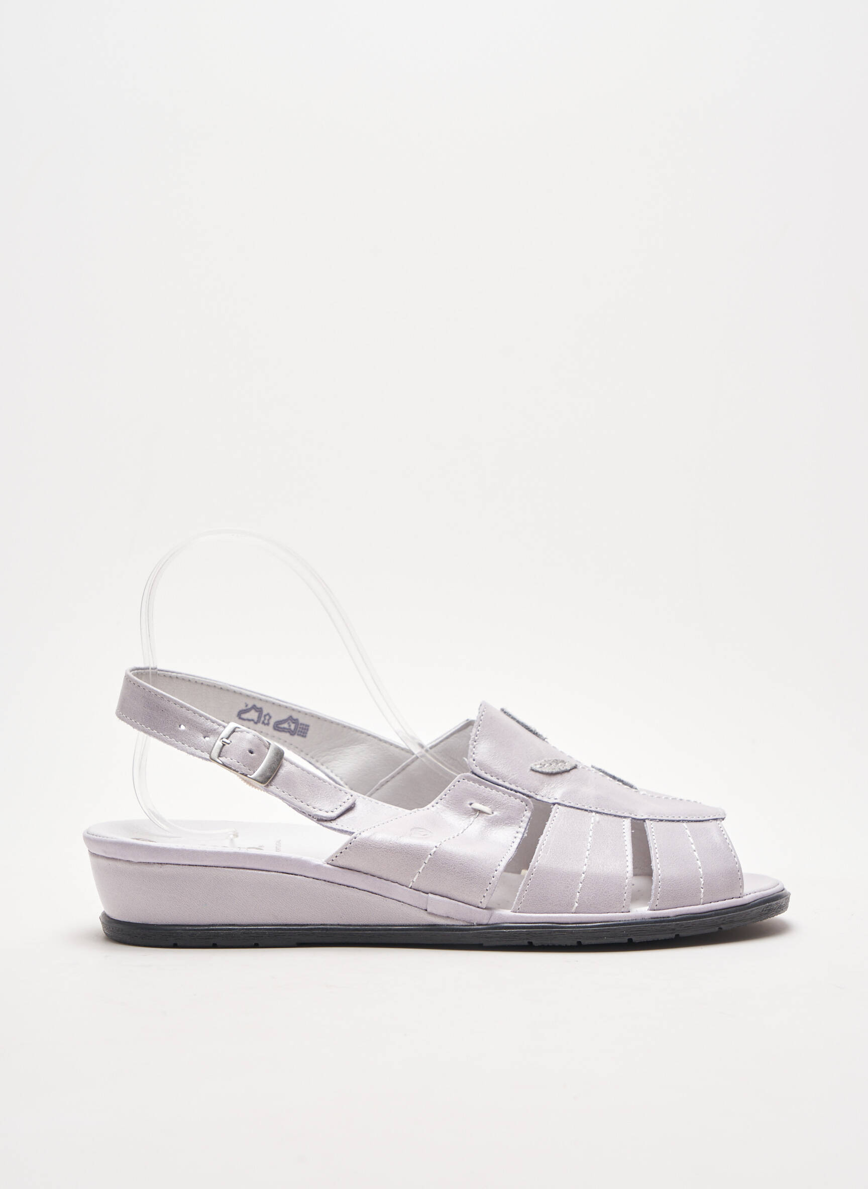 Suave Sandales Nu Pieds Femme couleur gris