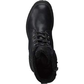 Tamaris Schnürstiefelette in schwarz