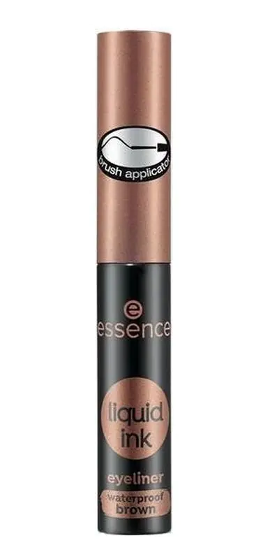 „Essence“ vandeniui atsparus skysto rašalo akių pieštukas, 02 rudas