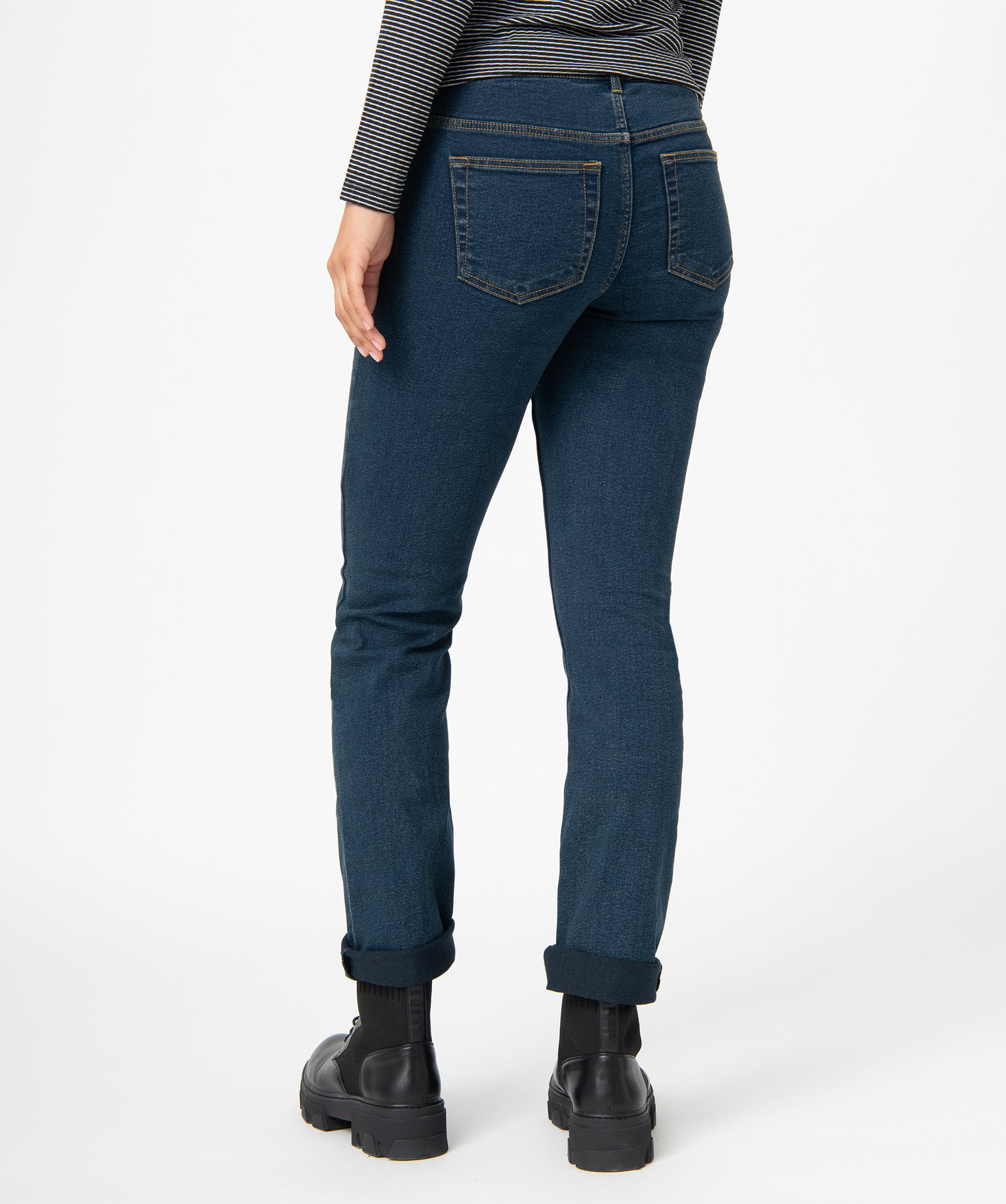 Jean femme coupe Regular brut | GEMO