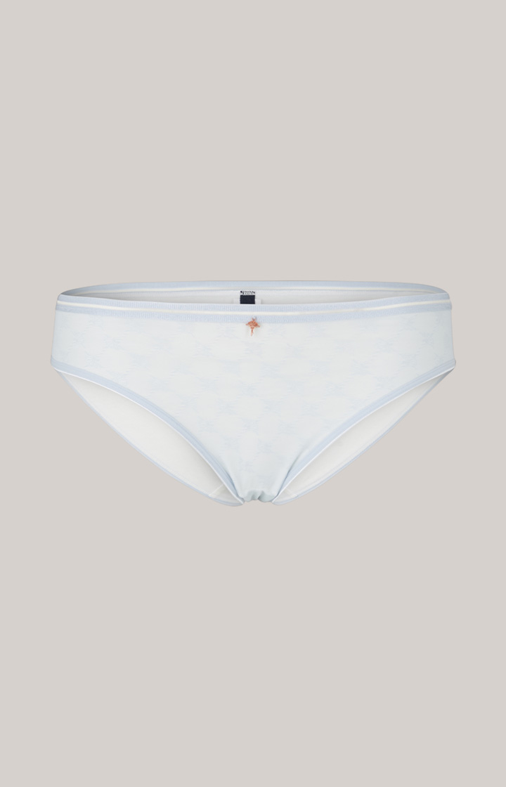 Slip in Heather Blue/Ecru