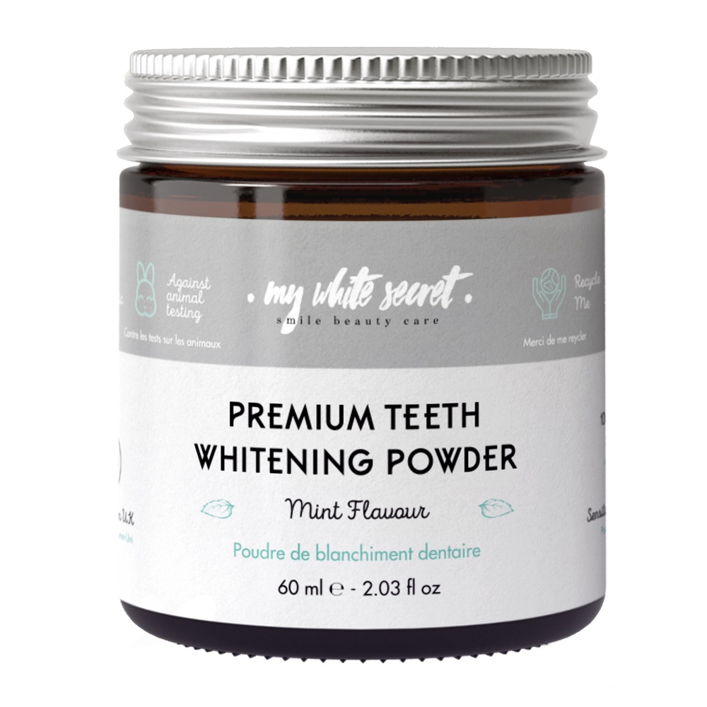 My White Secret Premium teeth whitening powder Blanchisseur de dents en poudre