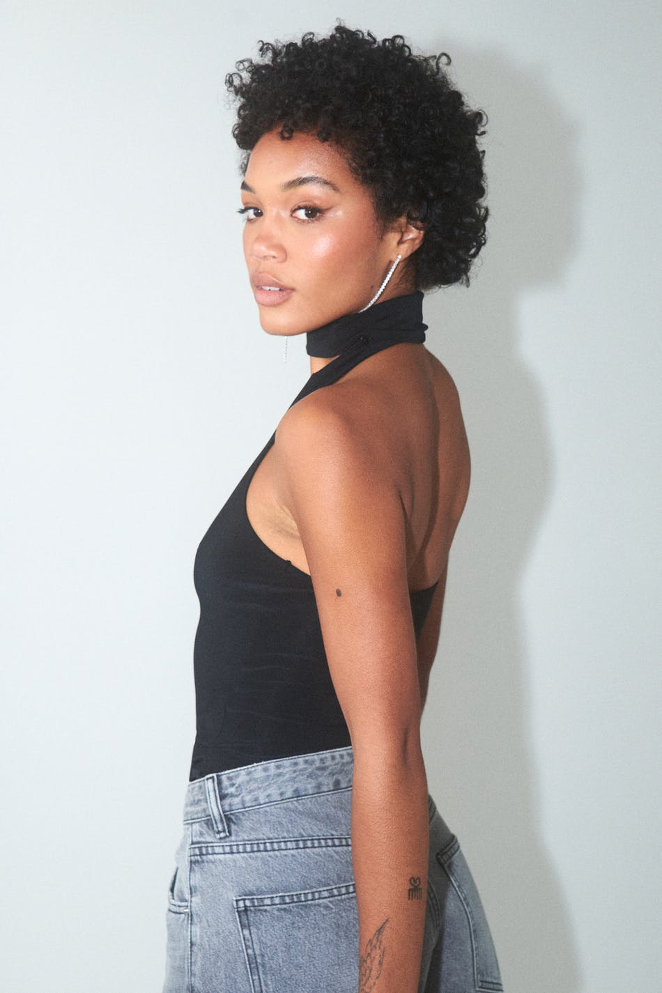 Scarf top