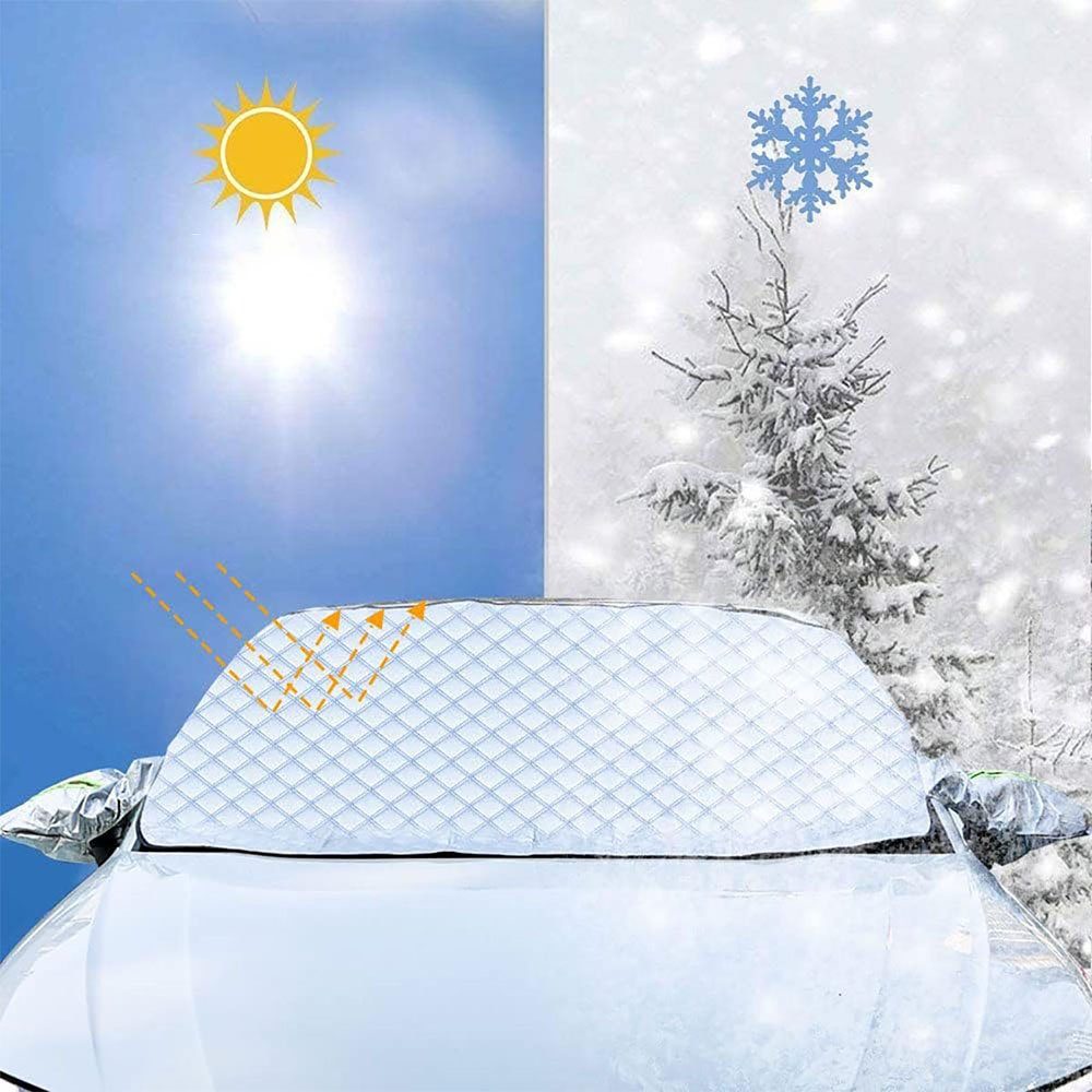 CTGtree Autosonnenschutz Windschutzscheibenabdeckung Magnet