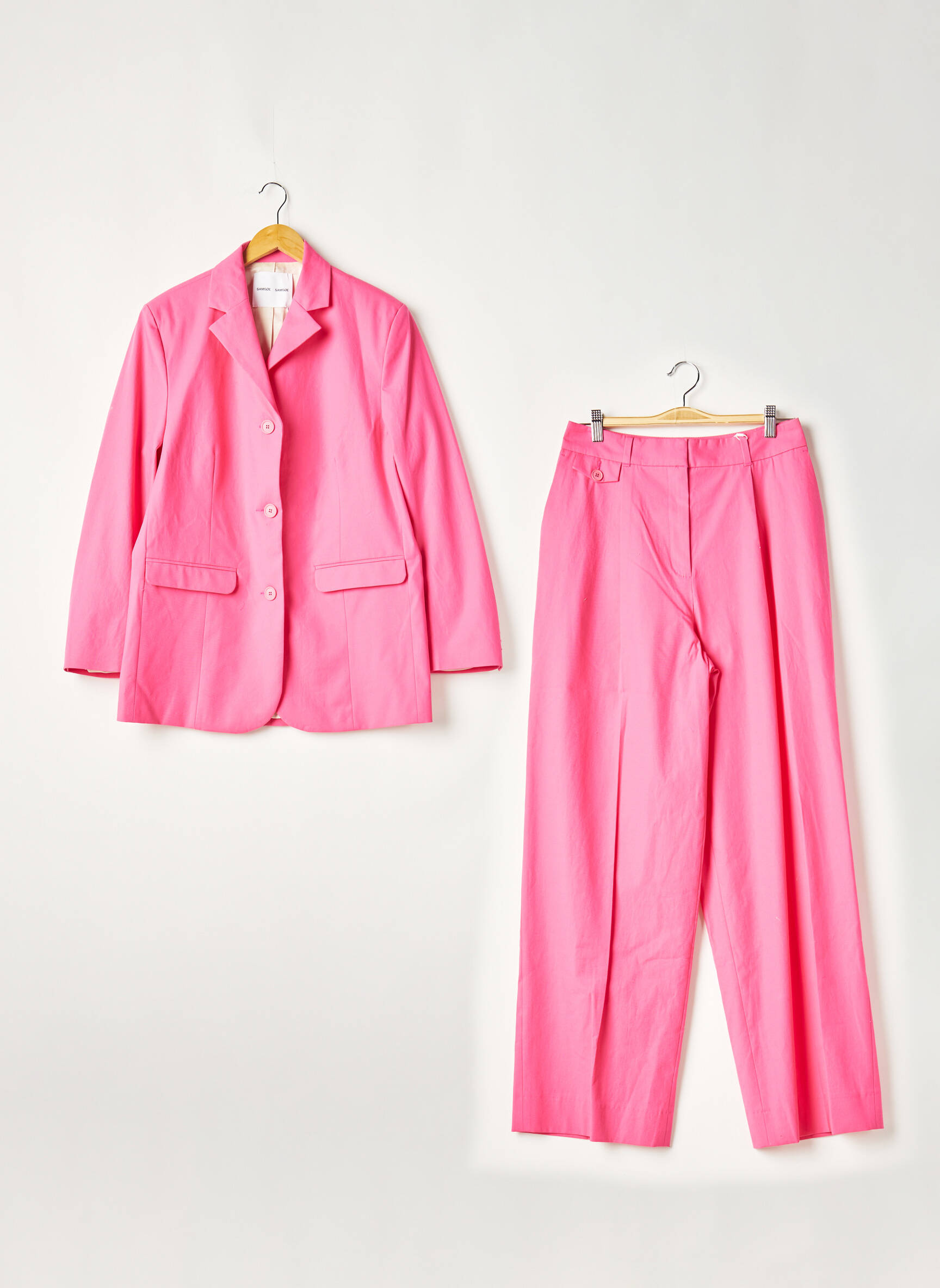 Samsoe Samsoe Ensembles Pantalon Femme couleur rose
