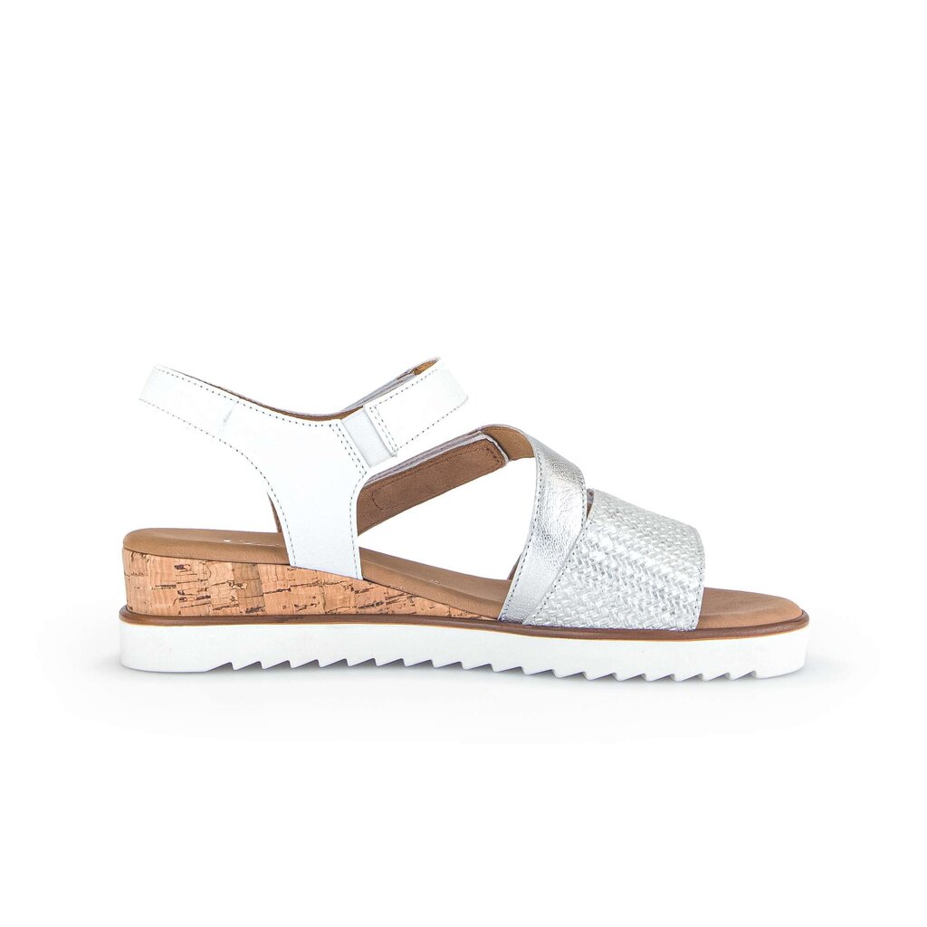 Gabor comfort Keilsandalette weiß