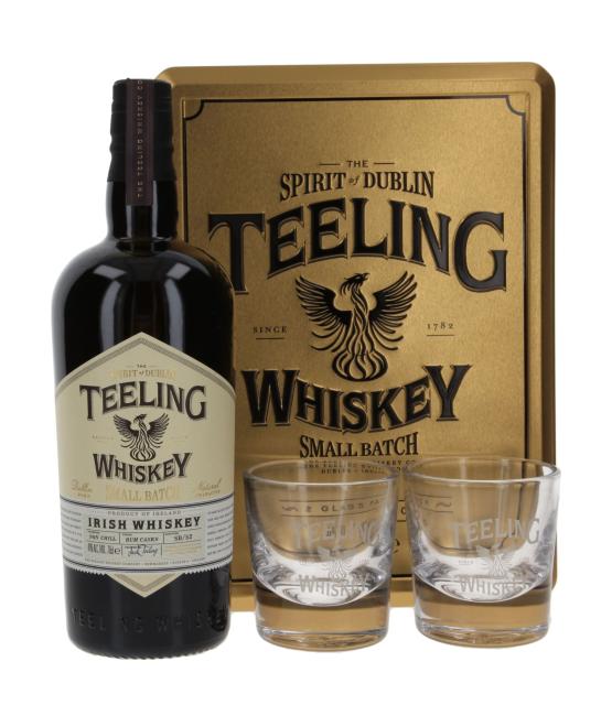 Teeling Small Batch - Gold Glass Pack 0,7 l·46 % vol