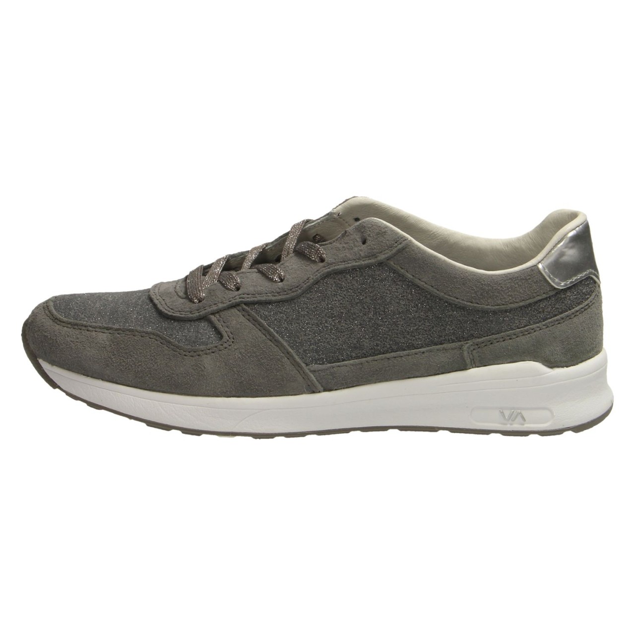 EVADO Mädchen Halbschuhe grau Demi ash