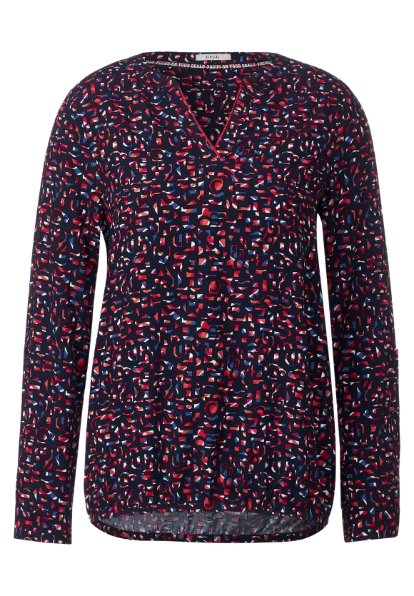 CECIL Minimal Print Bluse