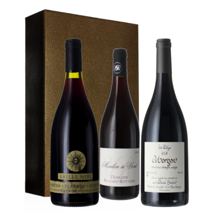 COFFRET TRIO - 90+/100 PARKER 100% BEAUJOLAIS