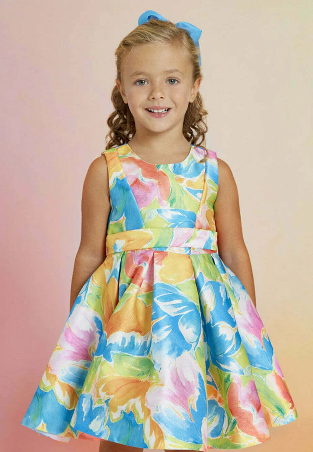 Abel & Lula MIKADO ESTAMPADO - Vestido de verano