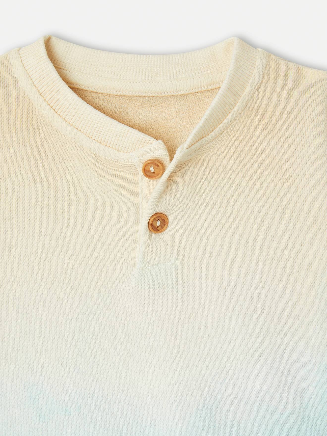 Vertbaudet Baby Sweatshirt mit Recycling-Polyester - himmelblau