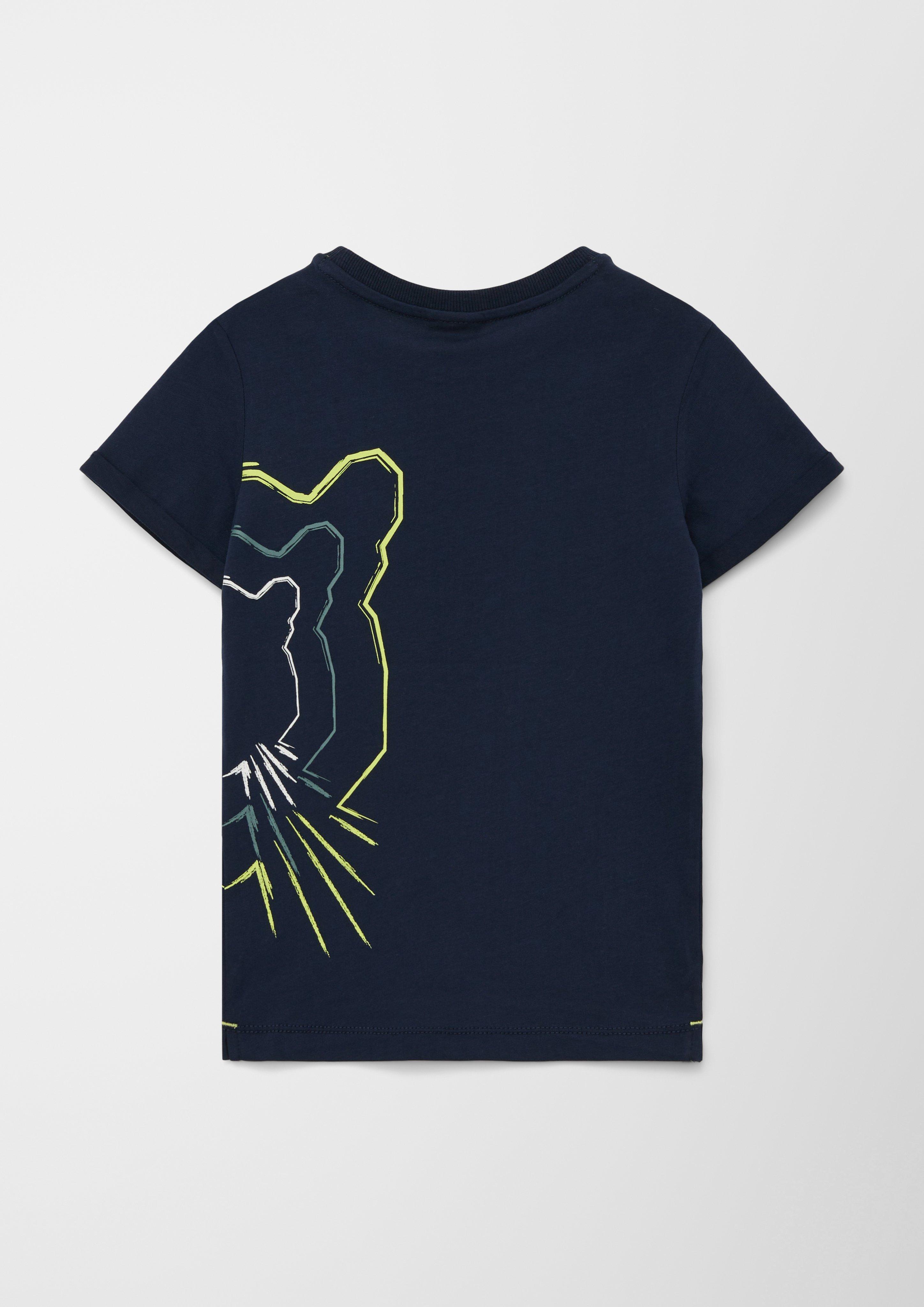 T-Shirt mit gummiertem Print  2127488-5952