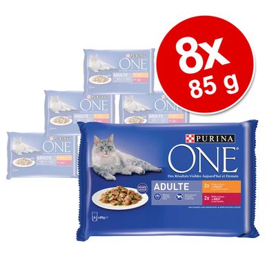 Sparpaket PURINA ONE 8 x 85 g