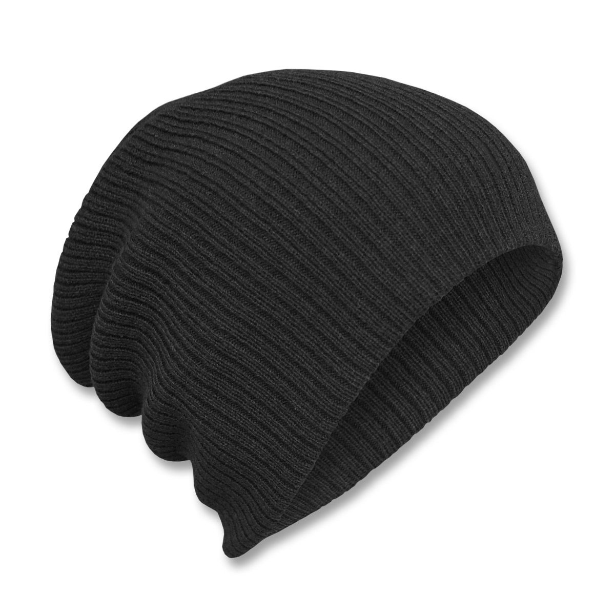 Beanie Strickmütze extra lang