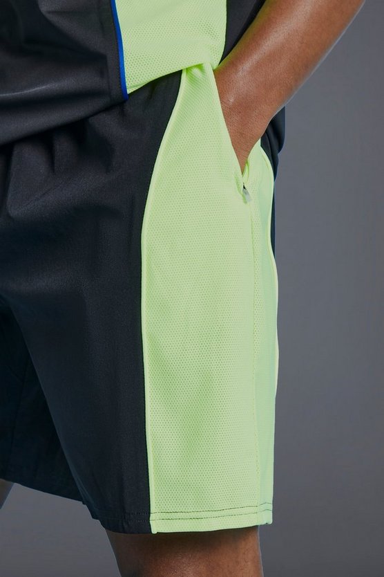 Man Active Colorblock Shorts