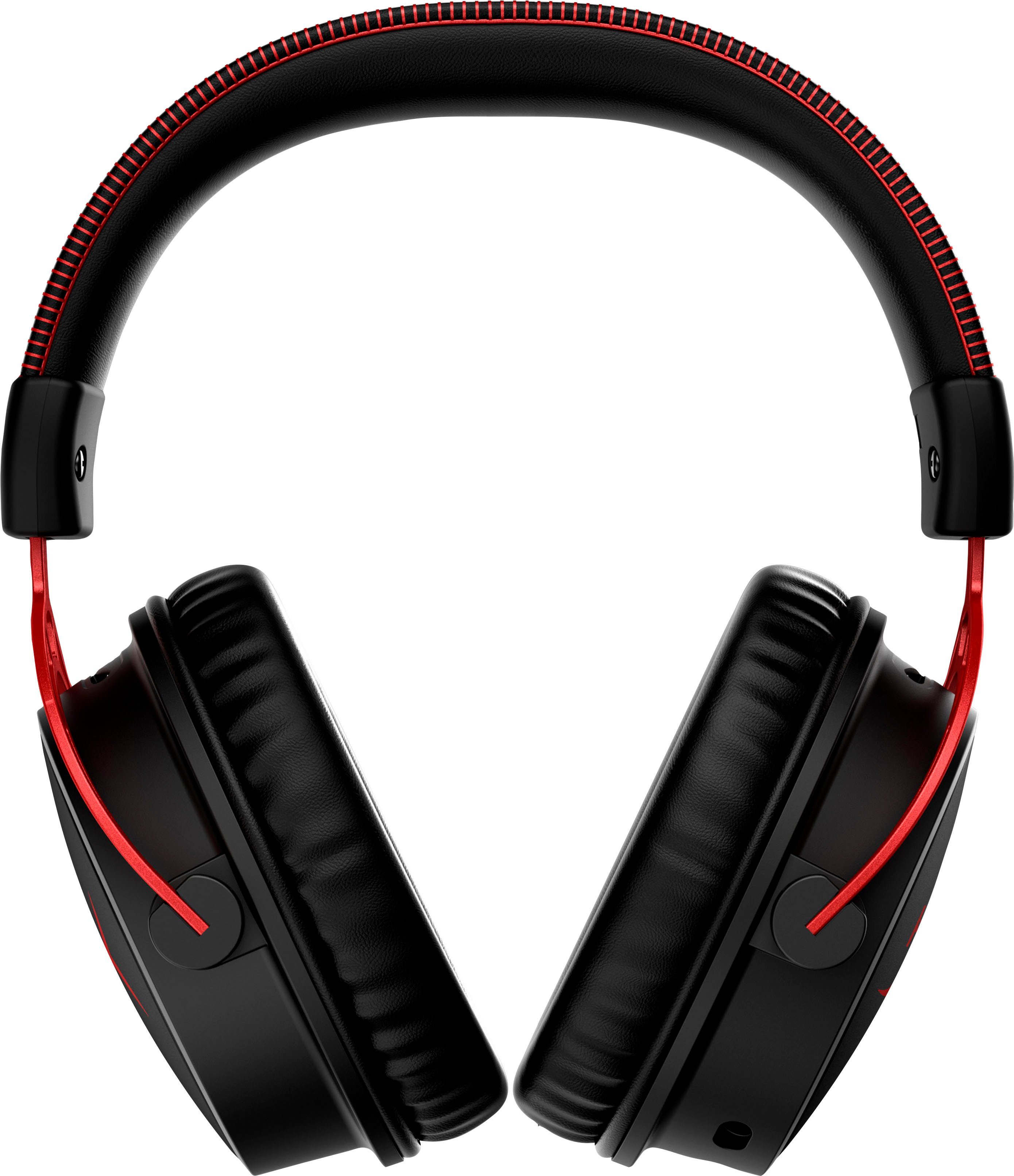 HyperX Cloud Alpha Wireless Gaming-Headset (LED Ladestandsanzeige, Mikrofon abnehmbar, Rauschunterdrückung)