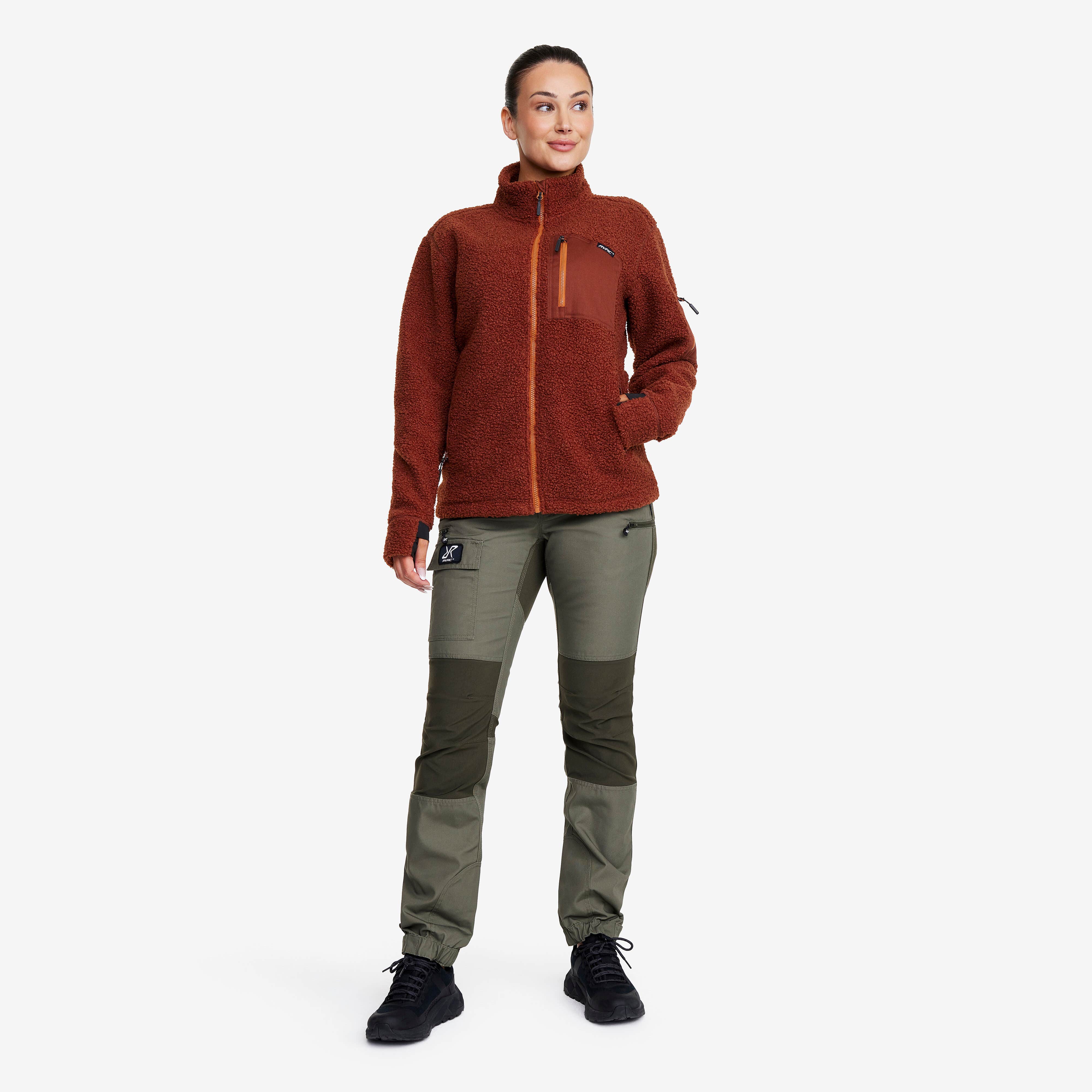 Bigfoot Pile Fleece Femme Smoked Paprika