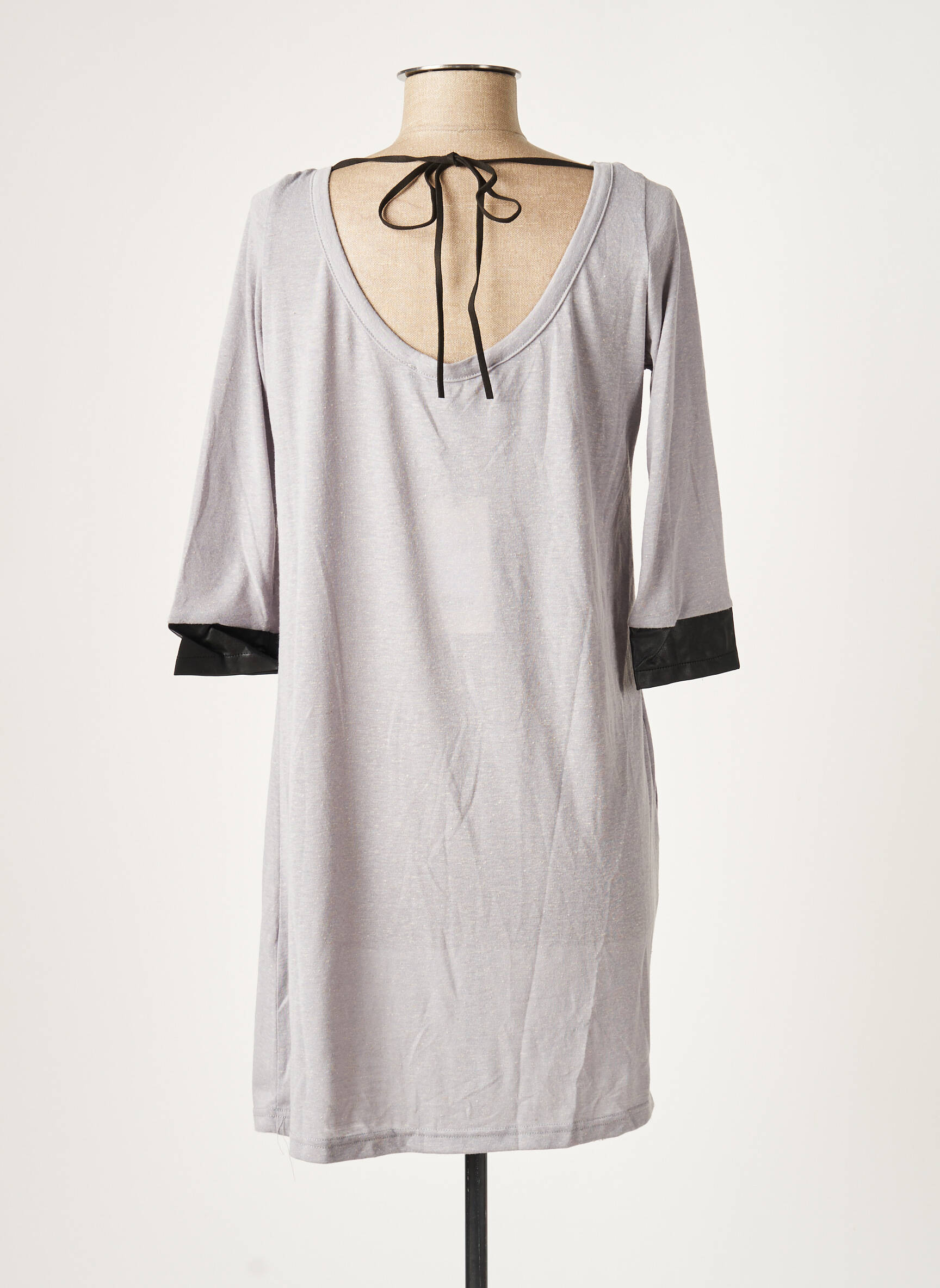 Blend She Tuniquemanchelongue Femme couleur gris