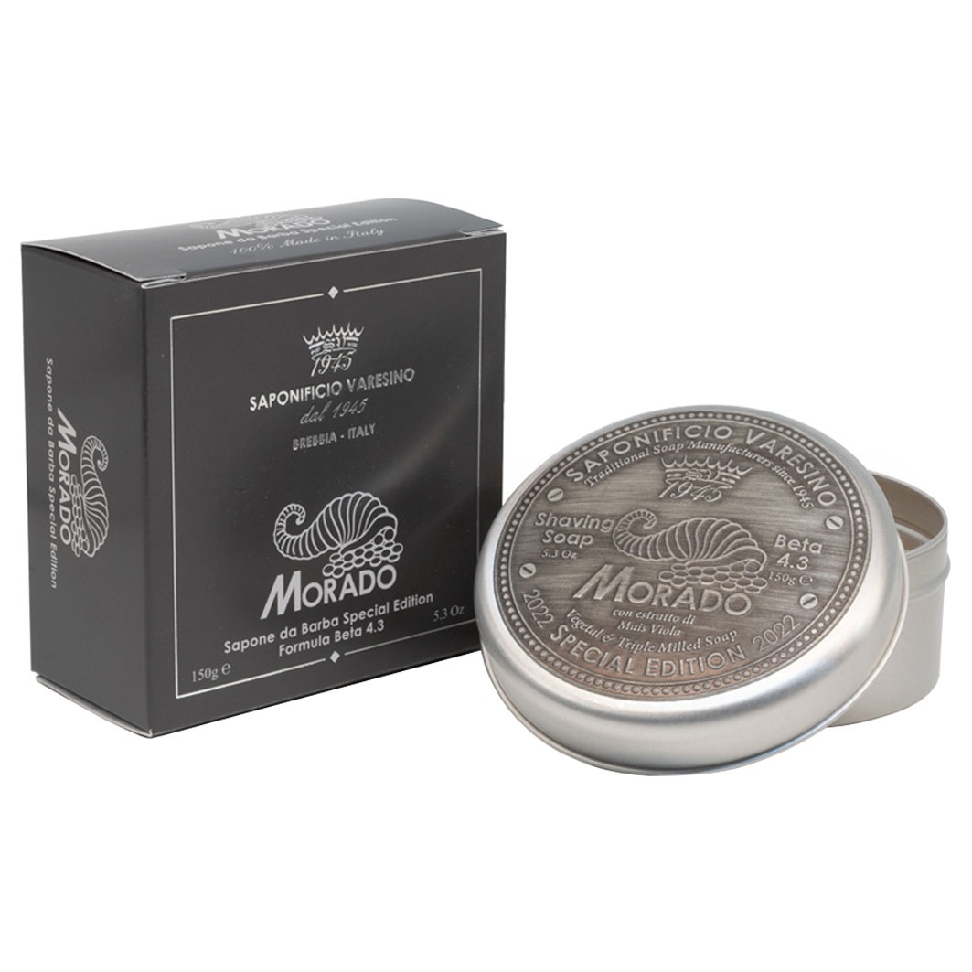 Morado Shaving Soap in Aluminium Jar