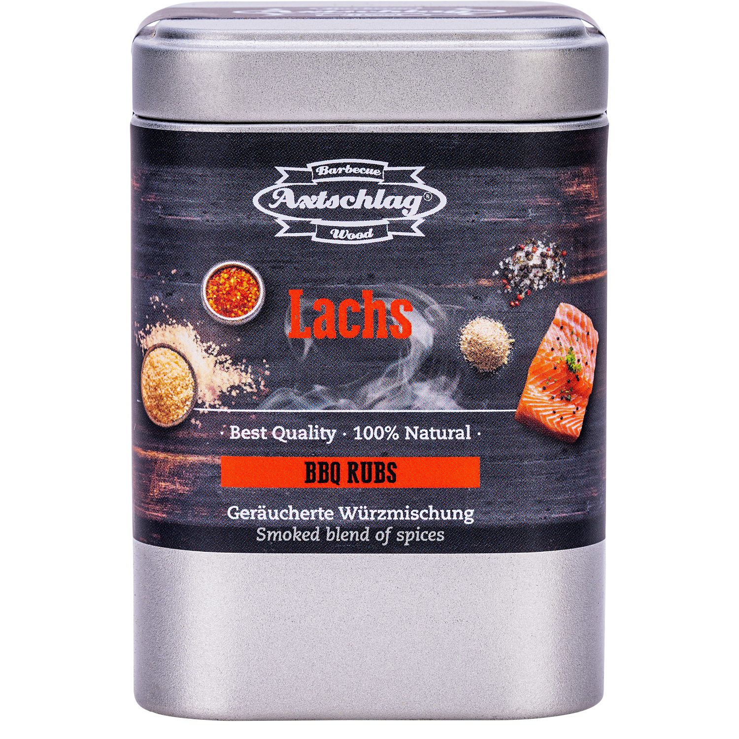 Axtschlag Geräucherter Würzmischung Lachs (BBQ Rub Lachs)