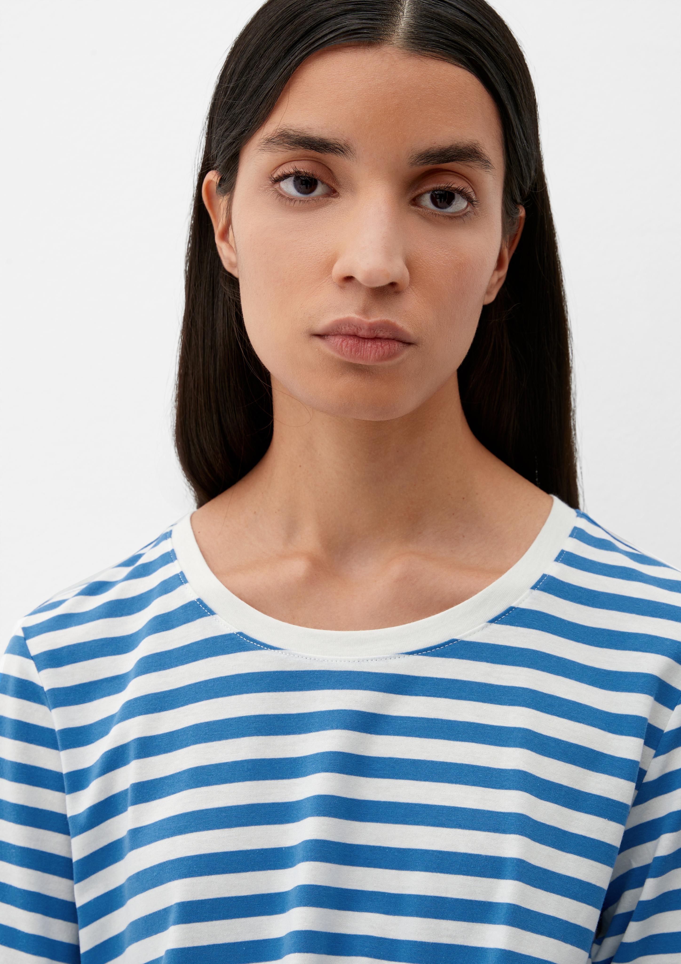 Streifenshirt mit Knoten-Detail  2130318-55G9