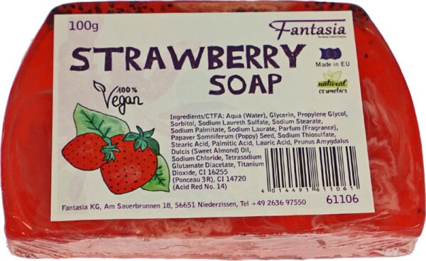 Fantasia Handgearbeitete Seifen 100% Vegan Stückseife