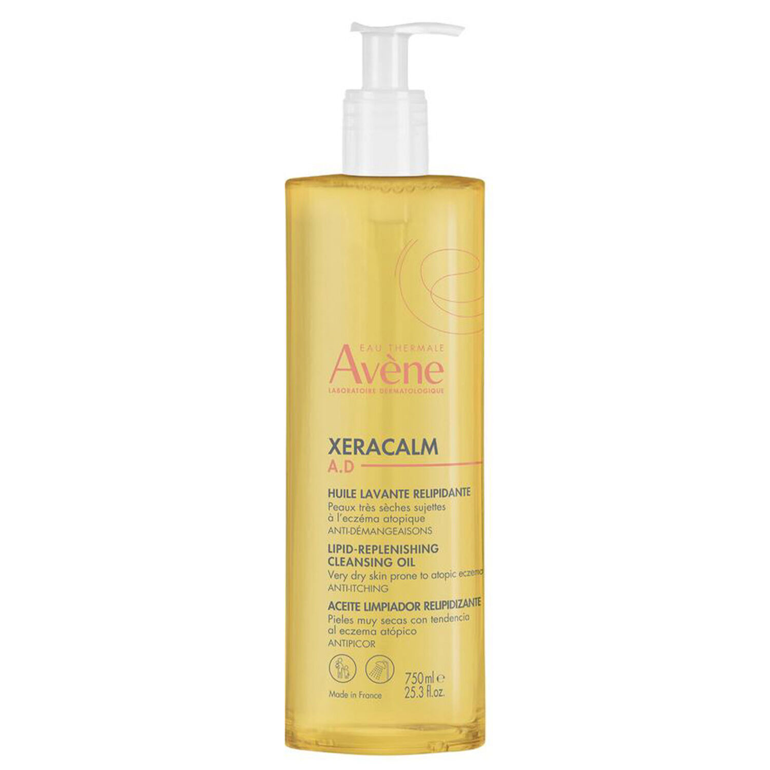 Eau Thermale Avène Xéracalm AD Huile lavante relipidante