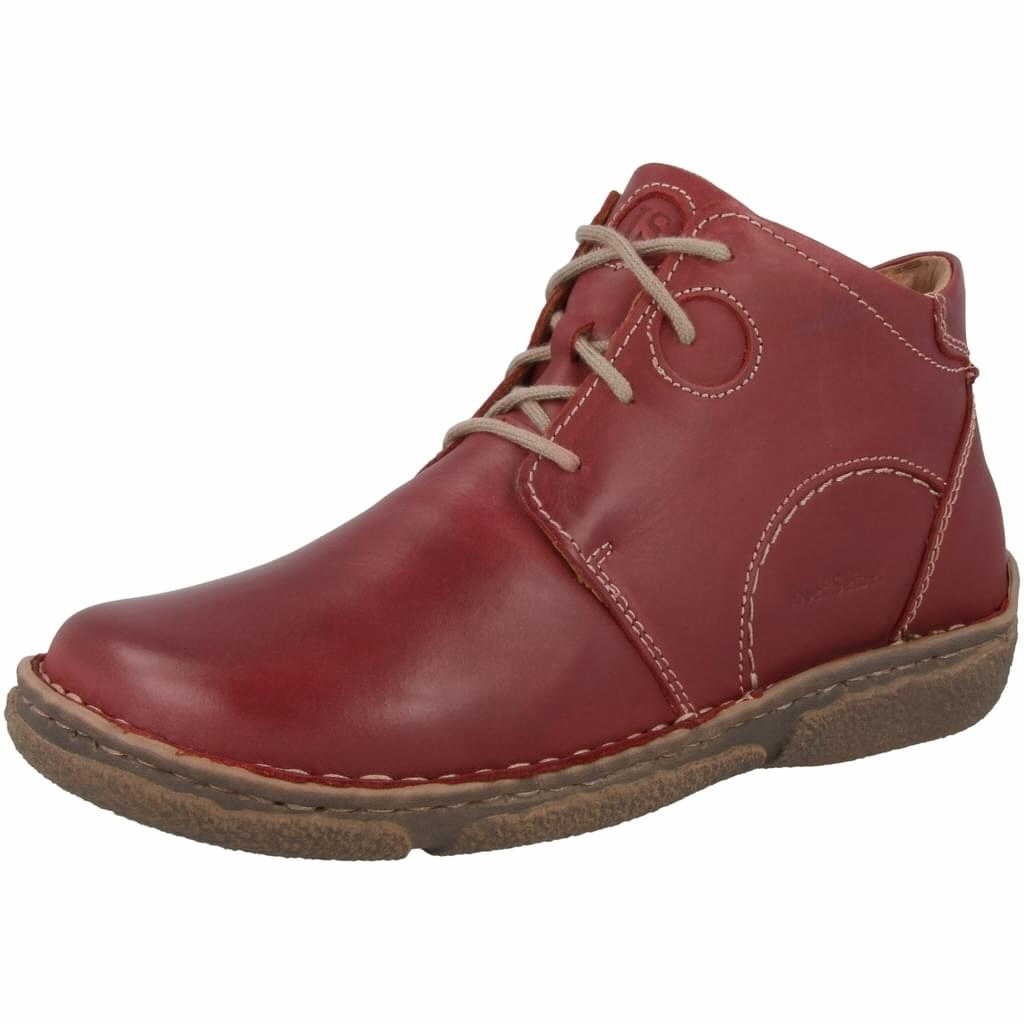 JOSEF SEIBEL Schnür-Stiefeletten rot NEELE 46