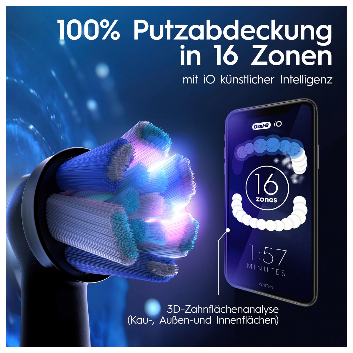 Elektrische Zahnbürste iO Series 10 Cosmic Black, 1 St