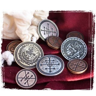 Münzset: Alchemie (9 Münzen)