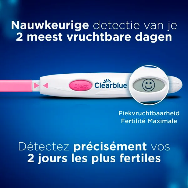 Conjunto de teste de ovulação digital Clearblue - Dispositivo médico