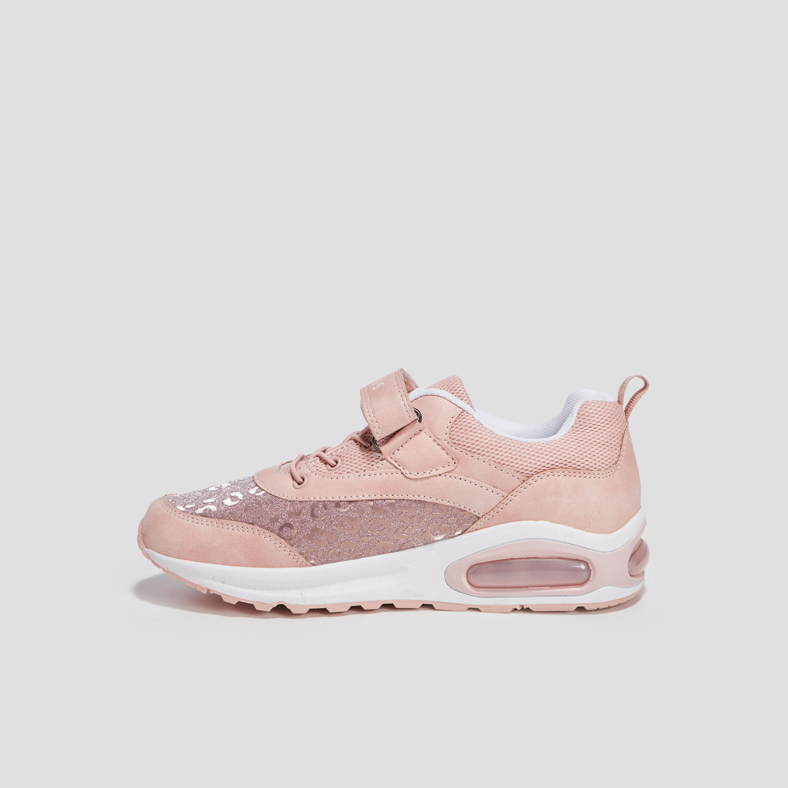 Runnings à lacets Creeks rose champagne fille | La Halle