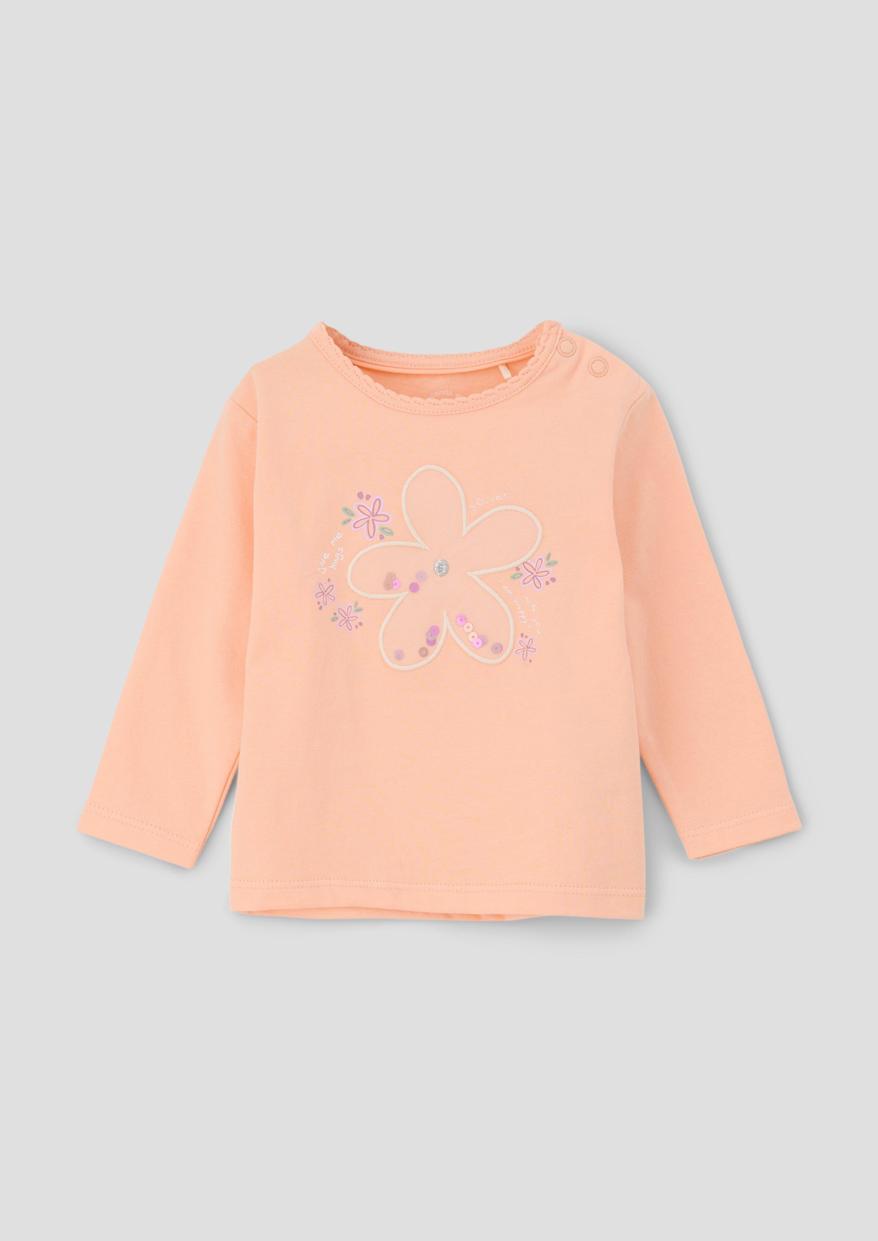 Longsleeve mit Pailletten  2140160-2018