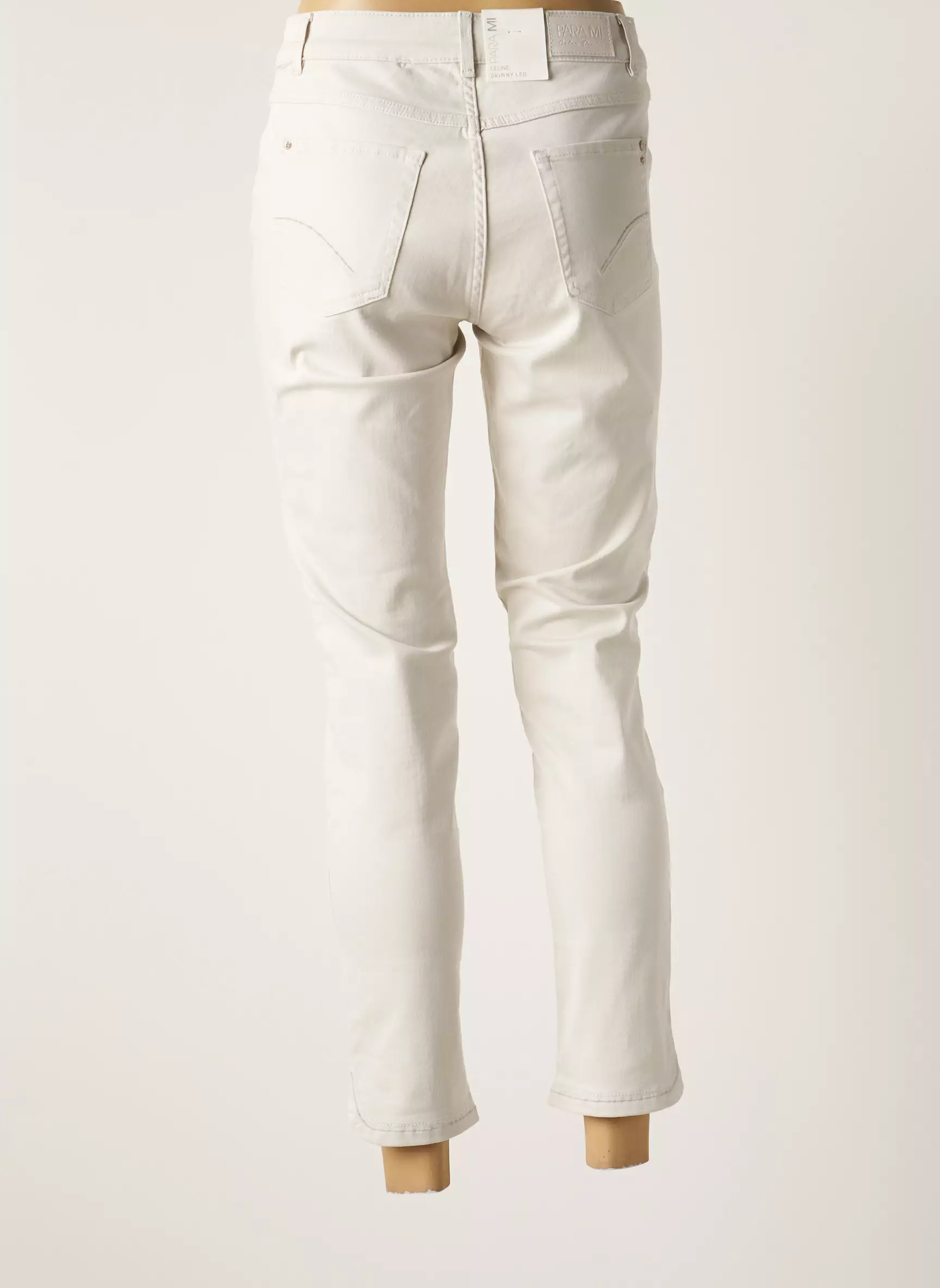 Para Mi Pantalons Slim Femme couleur gris