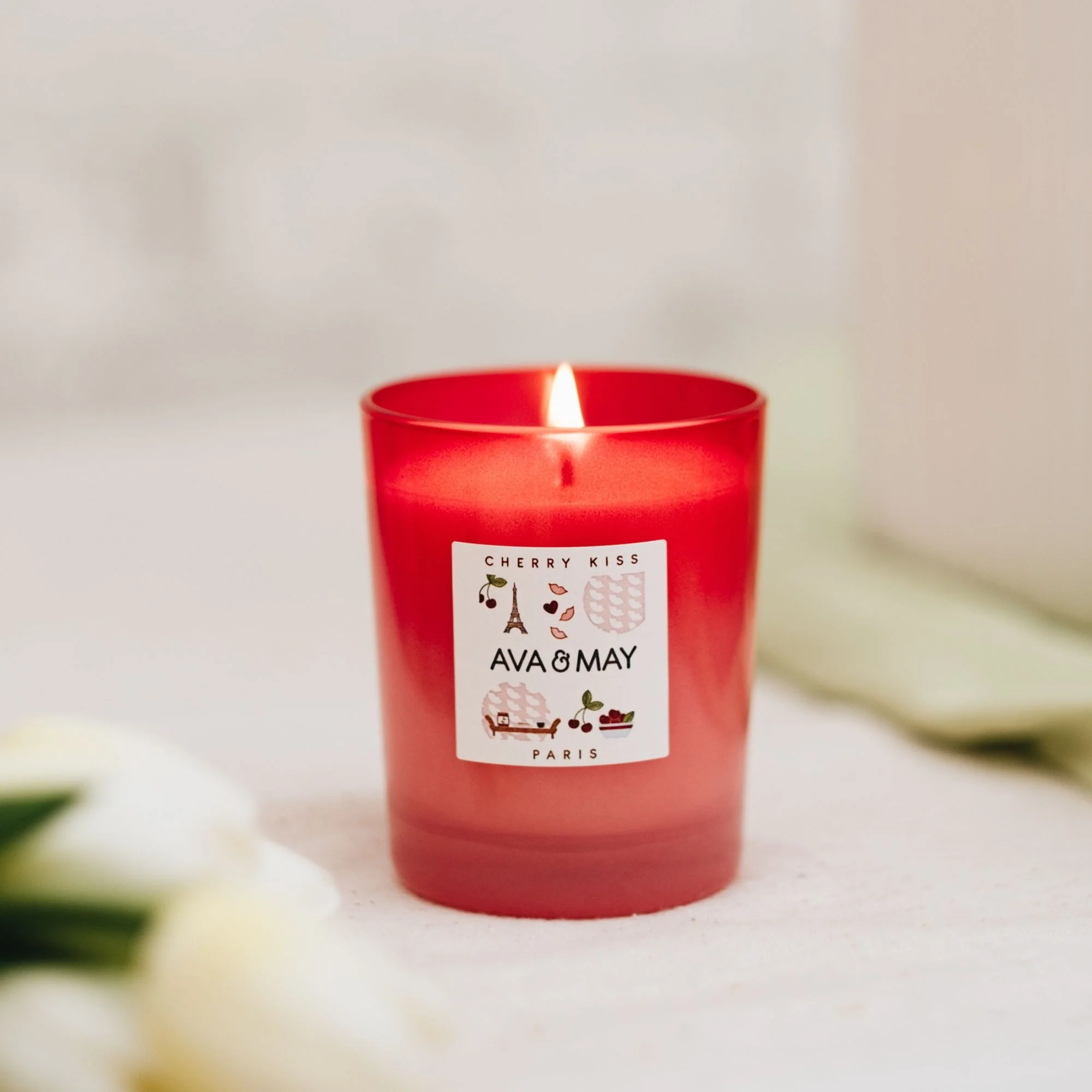 Cherry Kiss Candles - Duftlys