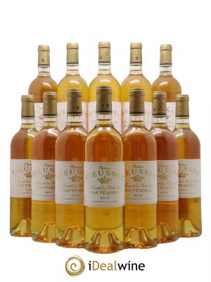 Château Rieussec 1er Grand Cru Classé  2008 - Lot de 12 Bouteilles