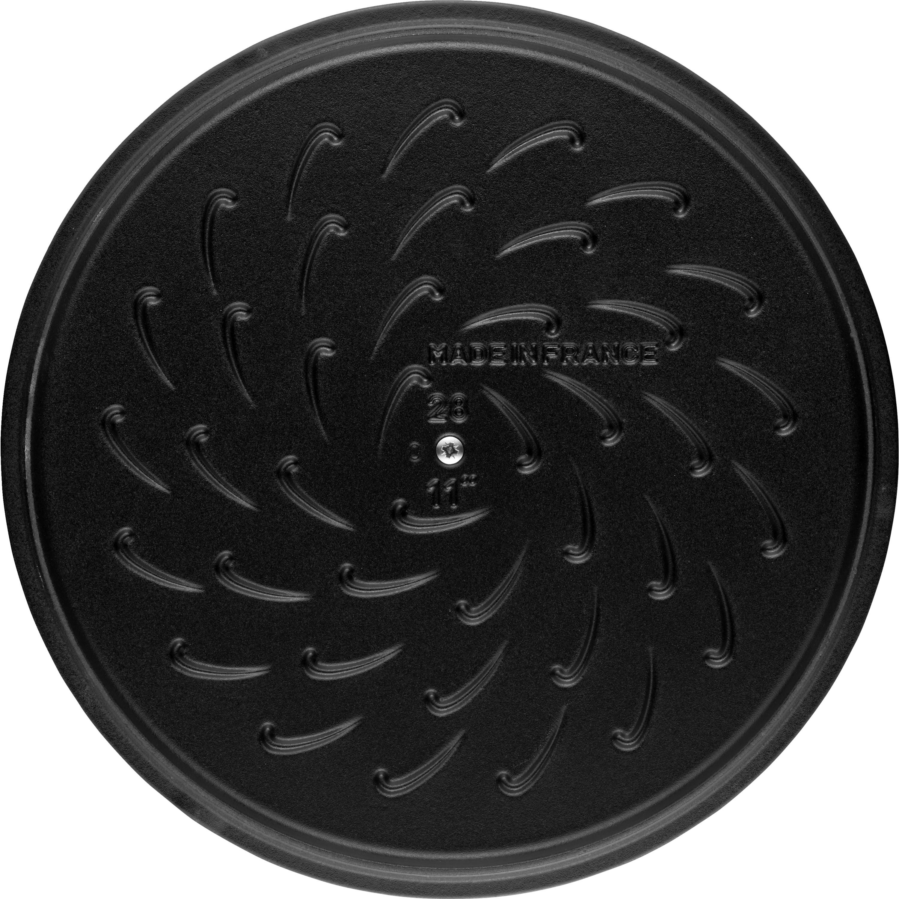 Bräter mit Chistera Drop-Structure 24 cm, Gusseisen