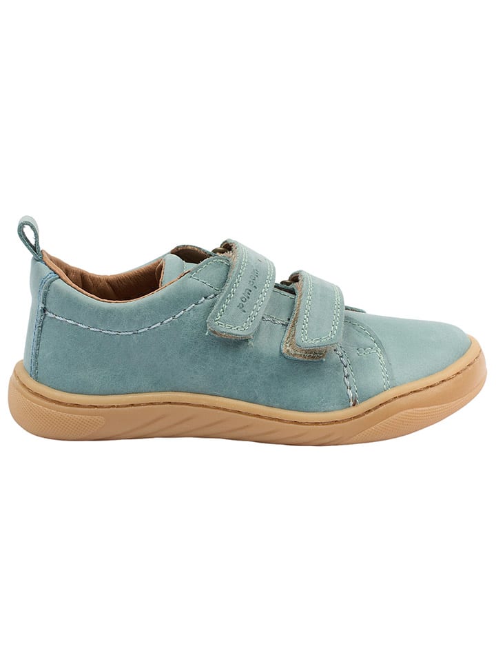 POM POM Leder-Barfußschuhe in Blau günstig kaufen