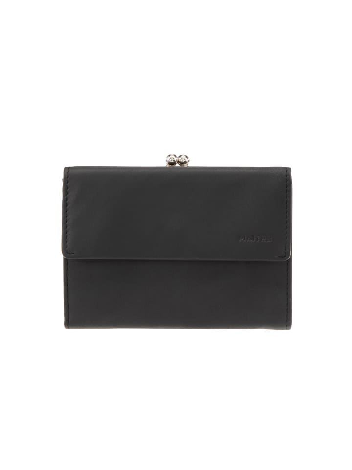 Maître Geldbörse 'F3 Beke in Schwarz 12,2 x 9 x 2 cm' günstig kaufen onesize