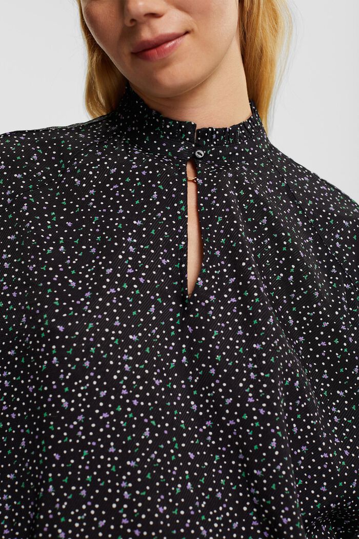 Gemusterte Bluse