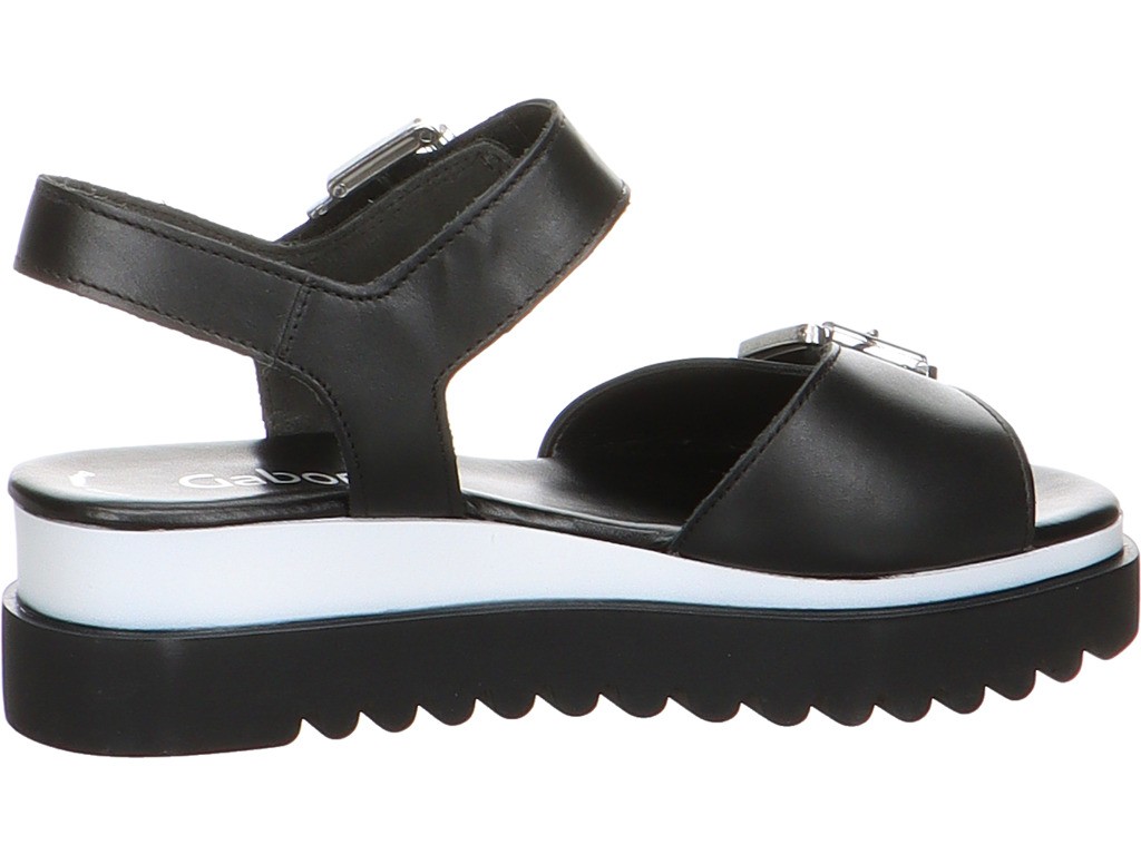 GABOR Klassische Sandalen schwarz