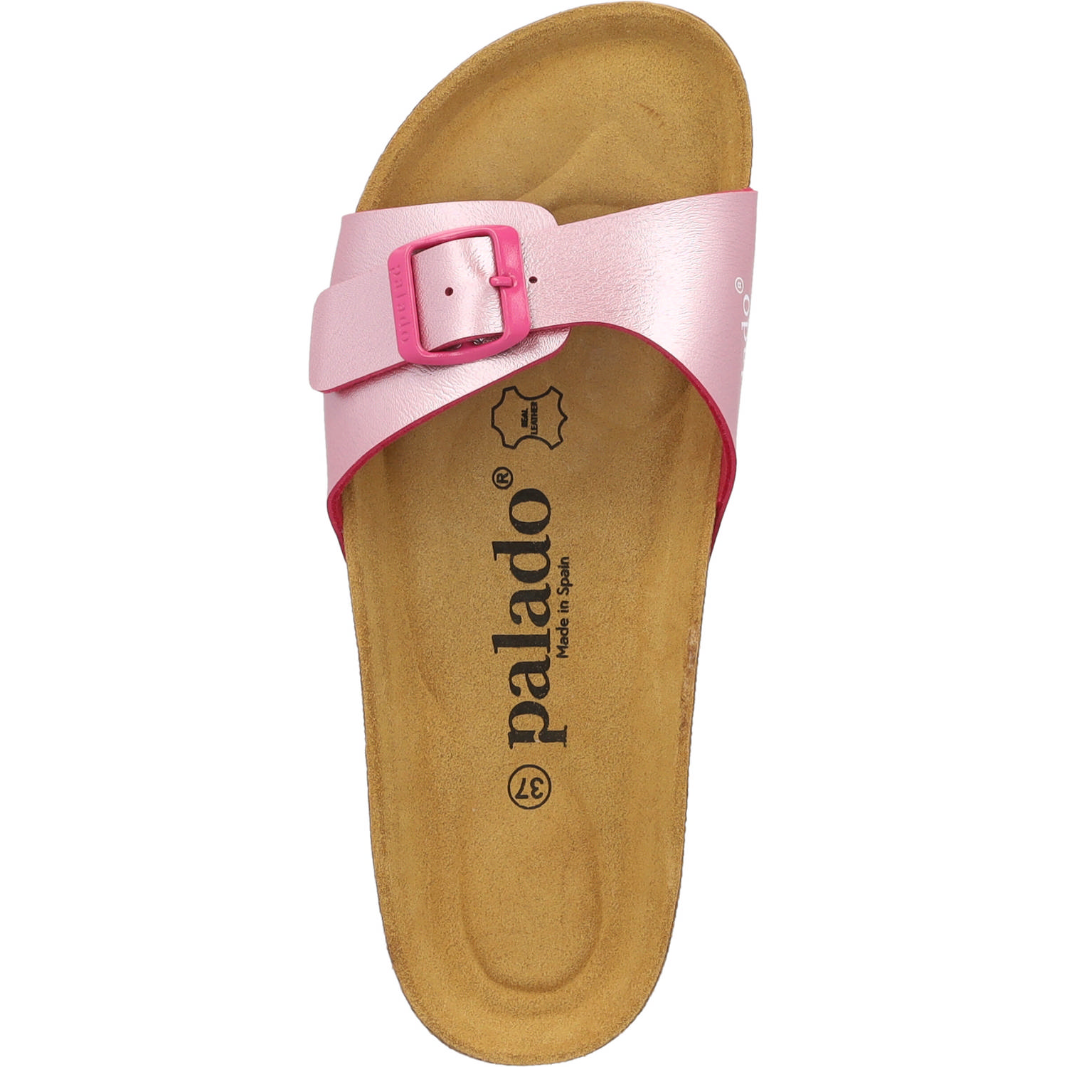 Palado Malta Metallic, Pantoletten, Damen, pink metallic