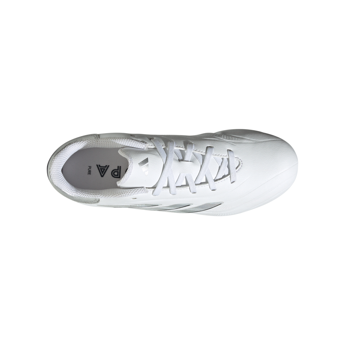 adidas COPA Pure 2 League FG Kids Weiss Silber