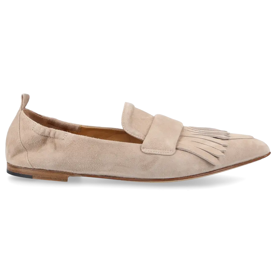 Pomme D`OR - Loafer 0523 Veloursleder - beige