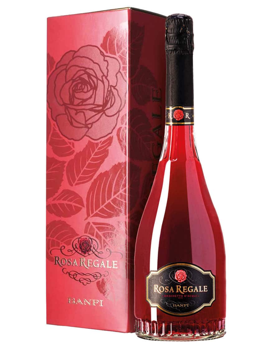 Brachetto d'Acqui DOCG Rosa Regale 2022 Banfi Magnum 1,5 ℓ, En Étui