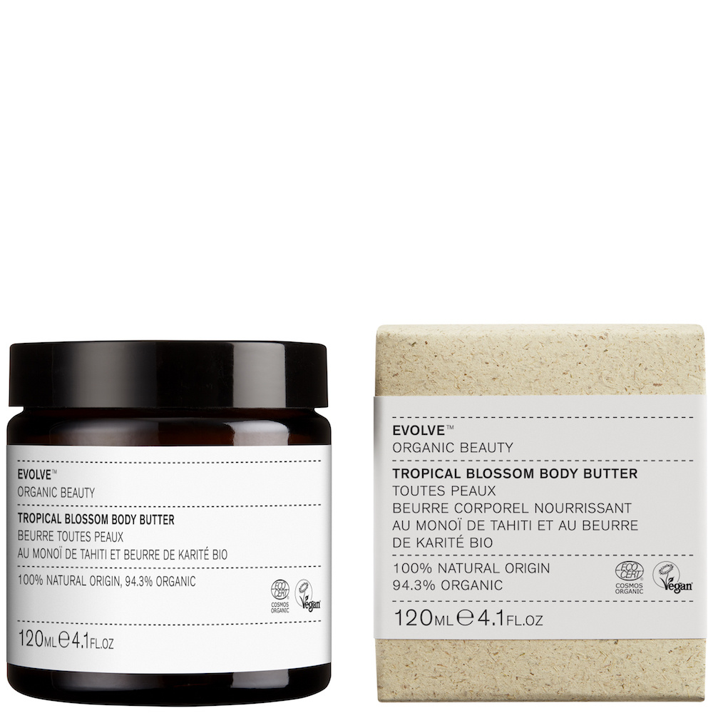 evolve organic beauty TROPICAL BLOSSOM BODY BUTTER Beurre corporel nourrissant