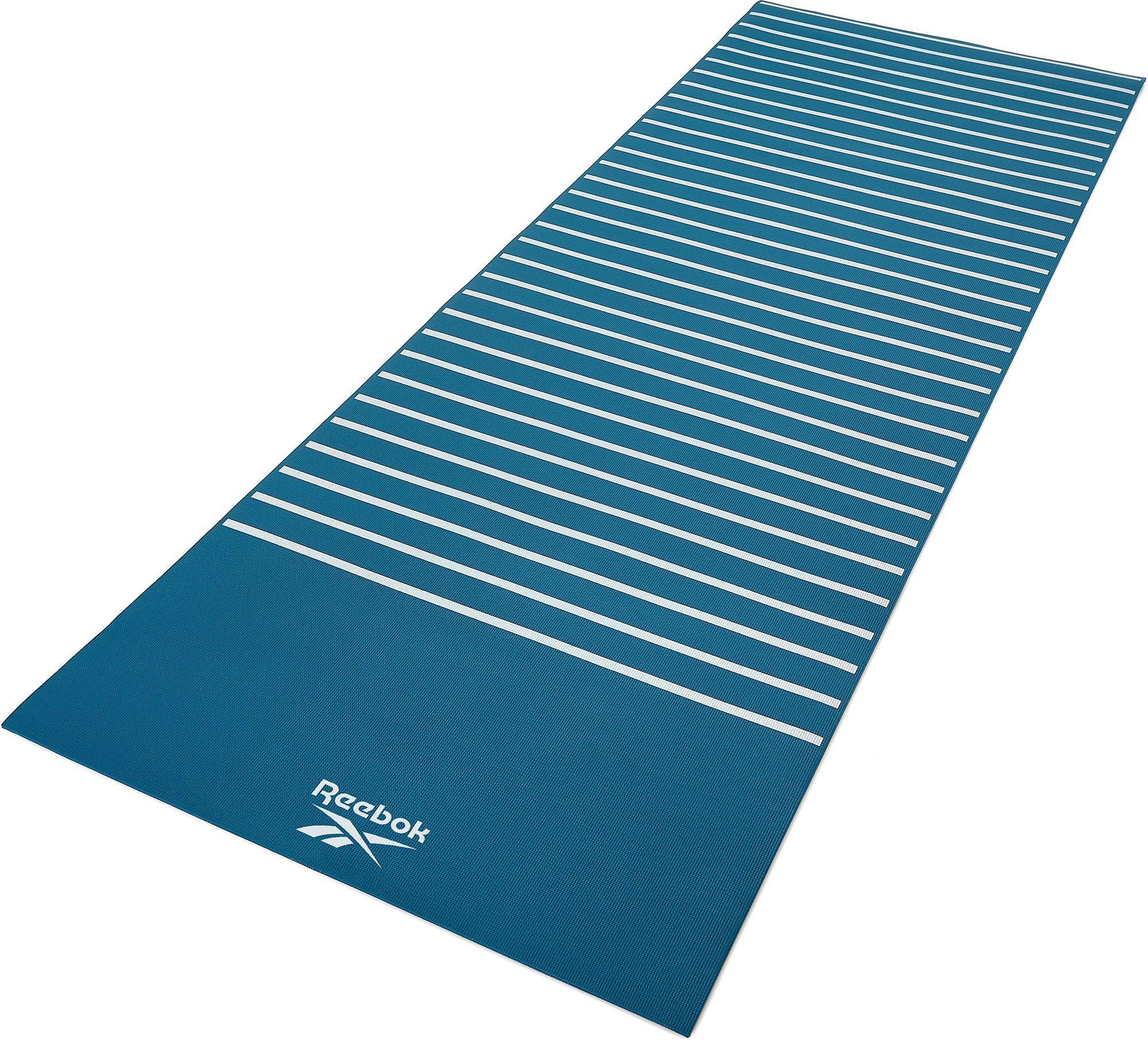 Reebok Yogamatte Reebok Yogamatte mit Streifen- beidseitig, rutschfest